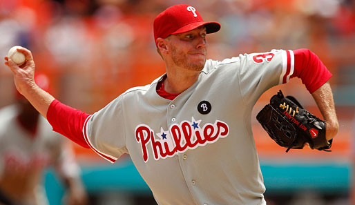 Pitcher Roy Halladay brachte die Phillies mit seinem 20. Shutout-Sieg in die Playoffs der MLB