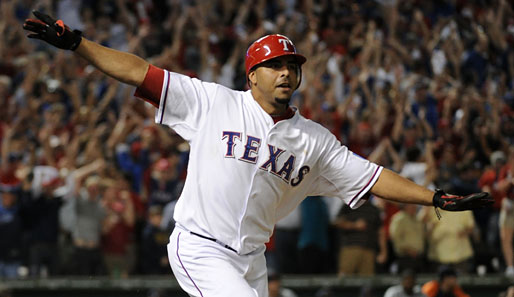 Nelson Cruz führte die Rangers mit seinem Grand Slam zum Sieg in Spiel 2