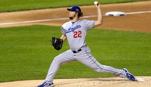 Clayton Kershaw startete 2013 in 33 Spielen für die LA Dodgers und hatte ein ERA von 1,83