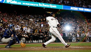 762 Homeruns schlug Barry Bonds während seiner Karriere und ist damit MLB-Rekordhalter