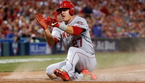 Mike Trout hatte großen Anteil am Sieg der American League