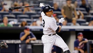 "There it goes... see ya!" A-Rod brachte mit einem Schwung die Wende gegen die Twins