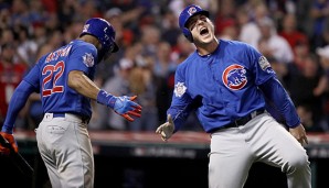 Die Chicago Cubs haben erstmals nach 108 Jahren die World Series gewonnen