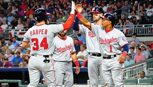 Bryce Harper war der gefeierte Held beim Sieg in Atlanta