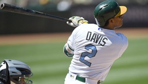 Khris Davis und die Oakland Athletics haben einen Sweep gegen die Yankees geschafft