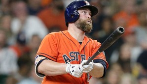 Brian McCann gelang gegen die Twins ein 3-Run-Homerun