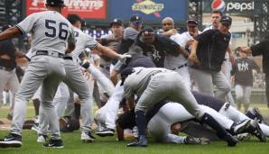 Zwischen den Tigers und den Yankees ging es am Donnerstag hoch her