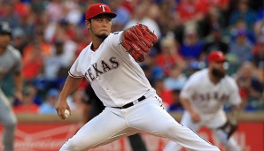 Yu Darvish spielt mit den Los Angeles Dodgers um die World Series