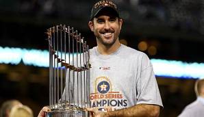 Justin Verlander wechselte erst Ende August nach Houston