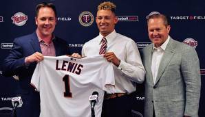 Royce Lewis (M.) war der First-Overall-Pick im Draft 2017 und ging zu den Minnesota Twins.