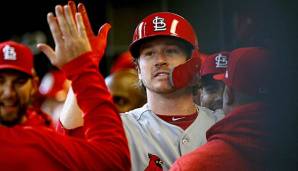 Miles Mikolas schlug seinen ersten Homerun in der MLB.