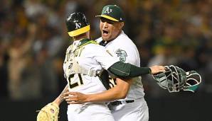 Sean Manaea zeigte am Samstag eine Galavorstellung und sorgte für den 12. No-Hitter in der Geschichte der A's.