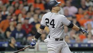 Gary Sanchez schlug einen 3-Run-Homerun zum Sieg für die Yankees kurz vor Schluss.