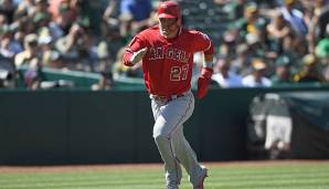 Mike Trout musste sein 1000. Spiel als Designated Hitter absolvieren.