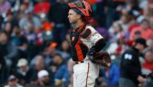 Buster Posey wird von Hüftproblemen geplagt.