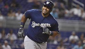 Jesus Aguilar führt die National League mit 23 Homeruns an.