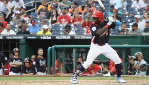 Taylor Trammell hätte beinahe zwei Homeruns für Team USA im All-Star Futures Game geschlagen.