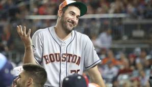 Justin Verlander musste für den Sieg der World Series gegen die Dodgers teuer bezahlen ...