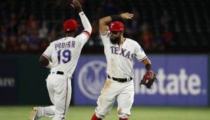 Jurickson Profar und Rougned Odor haben ein höchst seltenes 5-4 Triple Play geschafft.