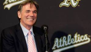 Billy Beane ist seit 1998 für die Oakland Athletics tätig.