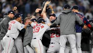 Die Boston Red Sox haben die ALDS gegen die New York Yankees gewonnen.