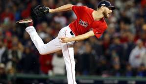 Chris Sale verbrachte Sonntagnacht im Krankenhaus in Boston.