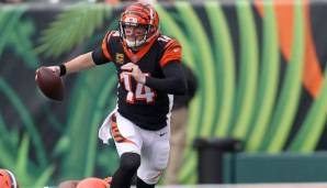 Andy Dalton wird den Rest der Saison mit einer Daumenverletzung verpassen.