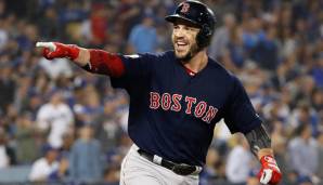 Steve Pearce war der World Series MVP für die Boston Red Sox.