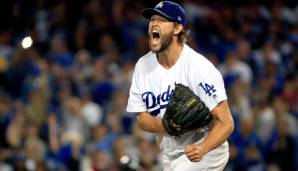 Platz 16: Clayton Kershaw - 7 Jahre/215 Millionen Dollar (Vertragsverlängerung) bei den Los Angeles Dodgers 2014 (MLB).