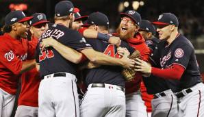 Die Washington Nationals haben erstmals in ihrer Franchise-Geschichte die World Series erreicht.