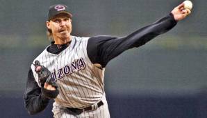 Randy Johnson führte die Arizona Diamondbacks zum Triumph in der World Series 2001.