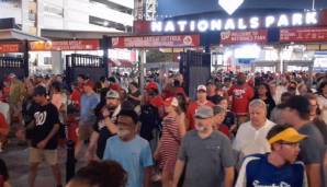 Eine Schießerei vor dem Nationals Park in Washington/DC sorgte für einen Abbruch des MLB-Spiels gegen San Diego.