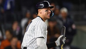 Aaron Judge hat bei den New York Yankees einen Mega-Deal über 360 Millionen US-Dollar unterschrieben.