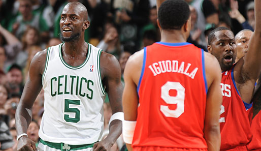 Kevin Garnett erzielte moderate 12 Punkte gegen Philly, in der Defense bleibt er aber unverzichtbar