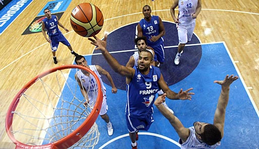 Auch nach der EM in einem französischen Jersey, Tony Parker