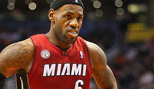 Heat-Superstar Lebron James blieb in dieser Saison erstmals unter 20 Punkten