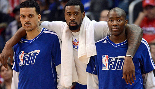 Matt Barnes (l.) und Jamal Crawford (r.) haben die dritt- und viertmeisten Minuten bei den Clippers