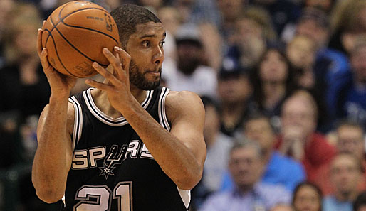 Tim Duncan lieferte gegen die Cavs ein starkes Spiel ab