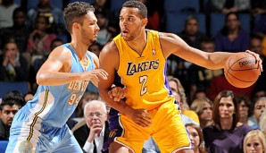 Elias Harris (r.) wurde von den Los Angeles Lakers aus der D-League zurück ins Team berufen