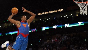 2008 hatte Dwight Howard den Contest im Superman-Kostüm gewonnen