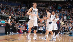 Dirk Nowitzki war mit 28 Punkten bester Werfer bei den Dallas Mavericks