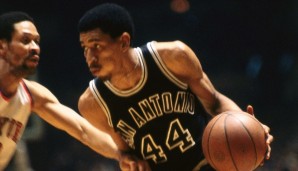 George Gervin führte die NBA viermal beim Scoring an