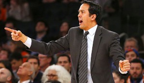 Erik Spoelstra gewann als Head Coach der Miami Heat 2012 und 2013 den NBA-Titel