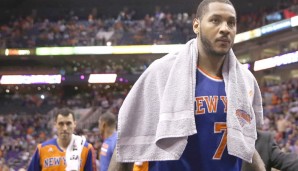 Carmelo Anthony hat angekündigt, im Sommer seinen Marktwert testen zu wollen