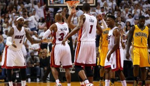 Ray Allen war gegen die Pacers perfekt von der Dreierlinie (4/4)