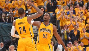 Paul George und Roy Hibbert verhalfen den Pacers zum Sieg über Atlanta