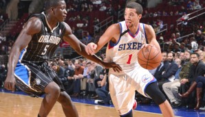 Michael Carter-Williams (r.) verwies Victor Oladipo bei der Wahl zum besten Rookie in die Schranken