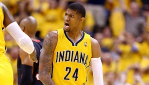 Paul George könnte im dritten Spiel der Serie gegen die Miami Heat fehlen