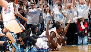 Die Oklahoma City Thunder müssen in Spiel 7 gegen die Memphis Grizzlies antreten