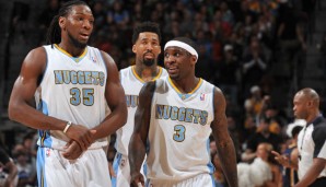 Kenneth Faried (l.) und Ty Lawson sollen die Denver Nuggets kommende Saison anführen